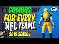 Banner Shield COMBOS For EVERY NFL TEAM! - Fortnite 2019 UPDATED