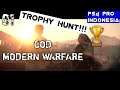 Call of Duty Modern Warfare 2019 Indonesia Trophy Hunting PS4 Pro #Part1
