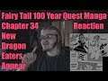 Fairy Tail 100 Year Quest Manga Chapter 34 Reaction New Dragon Eaters Appear