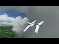 Flight through the clouds above the Azores, Portugal 4K - Microsoft Flight Simulator 2020