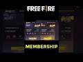 Free Fire New Membership Full Details | Free Fire Membership New Update #shorts