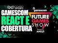 GAMESCOM! REACT E TRAILERS DO FUTURE GAMES SHOW!