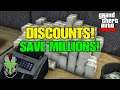 GTA Online DISCOUNTS Save Millions!