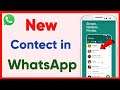How To Add New Contects In WhatsApp On Android (2022) | WhatsApp Me Number Kaise Save Kare