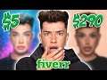 I Paid Strangers On Fiverr To PHOTOSHOP My Makeup!
