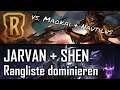 Jarvan & Shen Ranglisten Deck Gameplay vs. Maokai & Nautilus