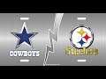 Madden NFL 20  H2H #21 Pittsburgh STEELERS vs Dallas Cowboys | PS4 PRO