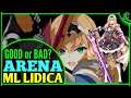 ML Lidica Arena Debut! (GOOD or BAD?) Epic Seven Faithless Lidica Epic 7 PVP E7 Gameplay