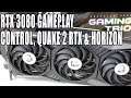 Nvidia RTX 3080 Gameplay | Control, Quake 2 RTX & Horizon Zero Dawn - 1440P
