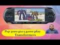 psp 3000 unboxing and review gta 5 transformer gameplay and full enjoy