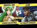 Smash Ultimate Tournament - Seagull Joe (Palutena) Vs JLim (Snake) The Grind 99 SSBU Losers Quarters