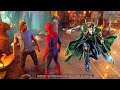 Thor Talks About His Brother Loki With Spider Man - Marvel Avengers Game 2021