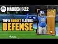 Top 5 Budget Defensive MUT Players