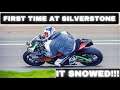 Trackday VLOG | Silverstone Grand Prix Circuit | It SNOWED!!!