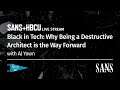 Why Being a Destructive Architect is the Way Forward for Black in Tech