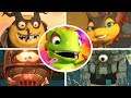Yooka-Laylee and the Impossible Lair - All Bosses & Ending