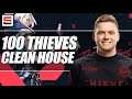 100 Thieves clean house and add Nitr0 in hopes to turn VALORANT team around | ESPN Esports