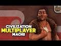(5v5) Maori | Liga Brasileira de Civ | Civilization MP - Gameplay PT-BR
