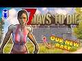 7DTD - Trying To Survive Day 1 And Setting Up Our Day 1 Base - Alpha 19 - 7 Days To Die Lets Play