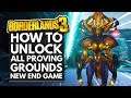 Borderlands 3 | How To Unlock The Proving Grounds End Game Activity