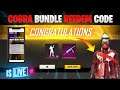 Cobra Bundle Redeem Code🤩|Free Fire Today Redeem Code 31 july|ff redeem codes|Cobra MP40 Redeem Code