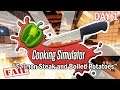 Cooking Simulator Day 1 - Salmon Steak and Boiled Potatoes Failed! Gameplay