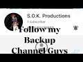 Follow My Backup Channel please 😘