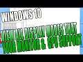 How To View All The Display Modes That Your Monitor & GPU Support Tutorial
