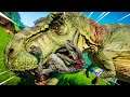 Khủng Long Bạo Chúa T-Rex có sống chung với Khủng Long Ăn Thịt Raptor ? | Jurassic World Evolution