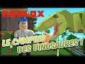 LE CAMPING DES DINOSAURES ! - Roblox Travel Time Adventures