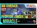 Miracle - Phantom Lancer | 38K NET COMEBACK | Dota 2 Pro Players Gameplay | Spotnet Dota2