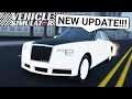 New Rolls-Royce in Vehicle Simulator New Update! (Roblox)