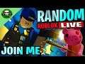 🔴RANDOM ROBLOX PLAYING WITH SUBSCRIBERS AND MEMBERS (ROBLOX LIVE STREAM)