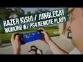 Razer Kishi & Junglecat - WORKING with PS4 Remote Play??