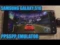 Samsung Galaxy S10 (Exynos) - Need for Speed: Carbon - Own the City - PPSSPP v1.9.4 - Test