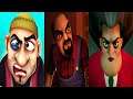 Scary Teacher 3D VS Scary Robber Home Clash VS Scary Stranger 3D - Halloween Updates - Android & iOS
