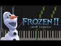 Show Yourself - Frozen 2 | Piano Tutorial