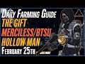 The DIVISION 2 | Daily Farming Guide | New & Returning Players | February 25 | THE GIFT BACKPACK