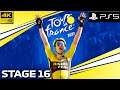 THE YELLOW JERSEY DECIDER? | Tour de France 2021 (PS5 4K60) | Jumbo Visma Playthrough (Stage 16)