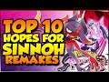 Top 10 Hopes We NEED For Sinnoh Remakes! Ft. Champion DarkBlaze!