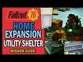 Unlock the Shelter Utility Room with Home Expansion + 7 New Items | Fallout 76 Steel Dawn