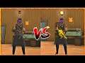 YELLOW POKER MP40 vs NORMAL MP40 in Free fire | FREE FIRE SHORT VIDEO #Short #shorts