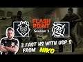 3 быстрых HS c USP S от NiKo, G2 vs NIP, Flashpoint 3