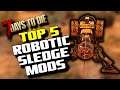 7 Days To Die Top 5 Robotic Sledge Mods - (Alpha 19) - 7D2D A19 Robotic Sledge Mods - Junk Sledge