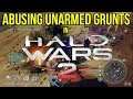 Abusing Unarmed Conscripts in Halo Wars 2