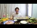 Ăn Thịt Nướng Kiểu Hàn Quốc || Vũ Liz Food