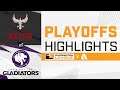 Atlanta Reign VS Los Angeles Gladiators - Overwatch League 2021 Highlights | Playoffs Day 3