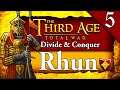 BATTLING KING BAIN! Third Age Total War: Divide & Conquer: Easterlings of Rhun Campaign Gameplay #5
