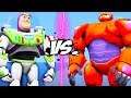 BUZZ LIGHTYEAR VS BAYMAX - Toy Story & Big Hero 6