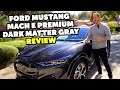 Dark Matter Gray 2021 Mustang Mach E Premium AWD Personal Car Review! I love having an EV.